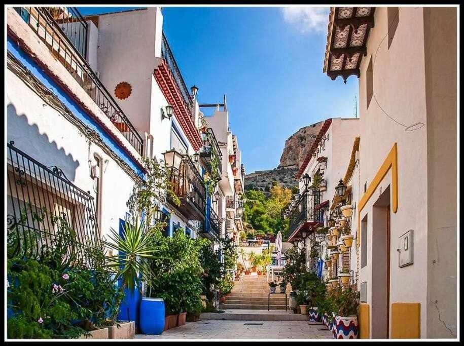 Flamenco, Apartamento Exclusivo De Dos Habitaciones En El Pleno Del Casco Antiguo, Alicante, Playa, Centro Historico, Rambla Экстерьер фото